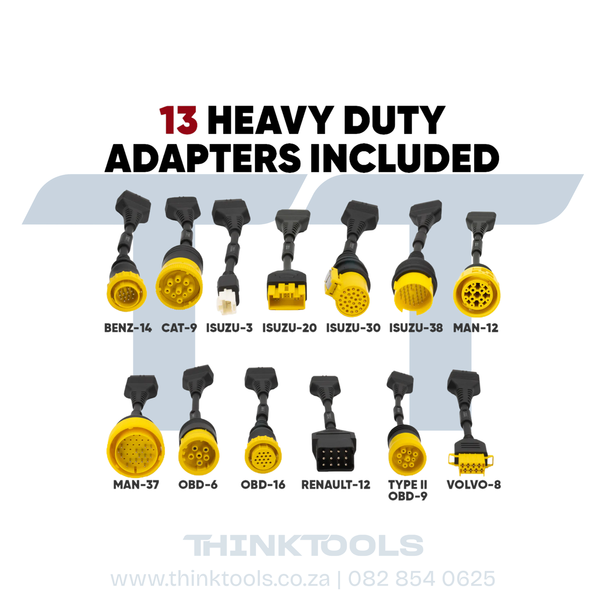 THINKCAR HD Truck Adaptor Cable Kit