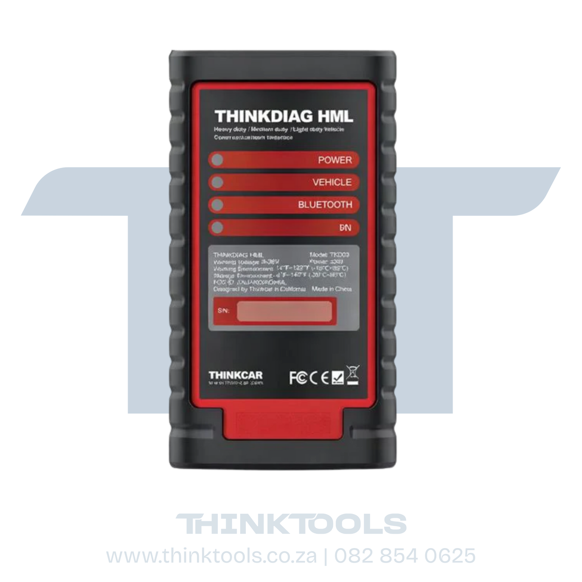 ThinkCar Truck HD HML Module Package (1 Year) Software Upgrade includes Truck Bus Tractor Machinery Vans Bakkies Diesel Engines Plug Connector Set