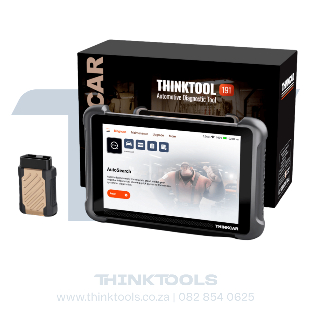 THINKTOOL Expert 191 with AI Professional Vehicle Diagnostic Tool