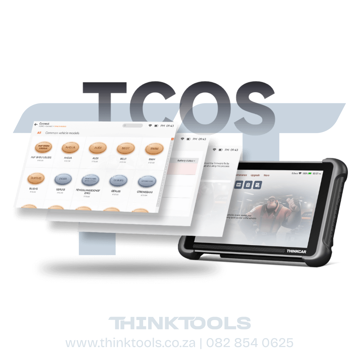 THINKTOOL Expert 191 with AI Professional Vehicle Diagnostic Tool