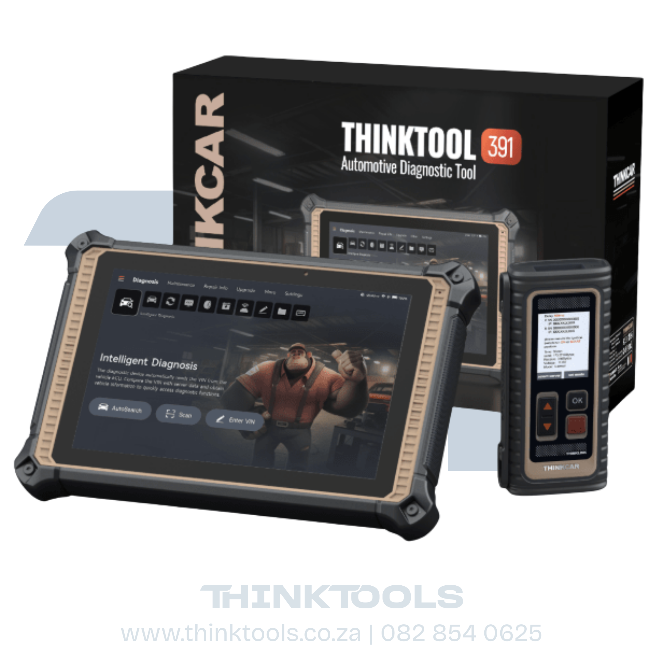 ThinkCar THINKTOOL Expert 391 with AI – Advanced OE-Level Vehicle Diagnostic & Cloud Programming System