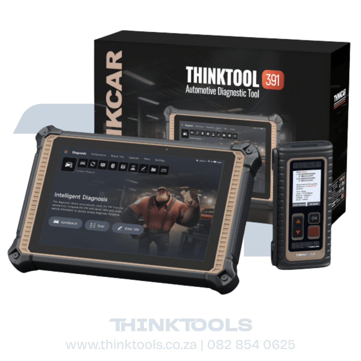 ThinkCar THINKTOOL Expert 391 with AI – Advanced OE-Level Vehicle Diagnostic & Cloud Programming System