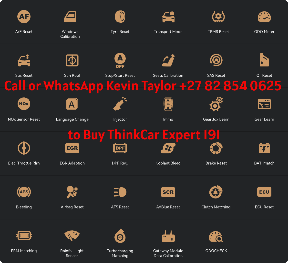 THINKTOOL Expert 191 with AI Professional Vehicle Diagnostic Tool