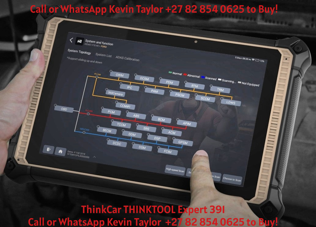 ThinkCar THINKTOOL Expert 391 with AI – Advanced OE-Level Vehicle Diagnostic & Cloud Programming System