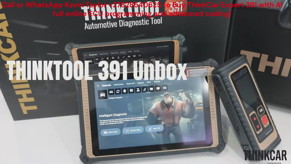ThinkCar THINKTOOL Expert 391 with AI – Advanced OE-Level Vehicle Diagnostic & Cloud Programming System